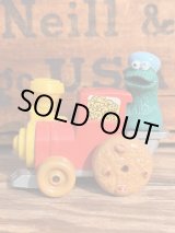 画像: SESAME STREET "COOKIE MONSTER" 1980'S HASBRO DIECAST CAR