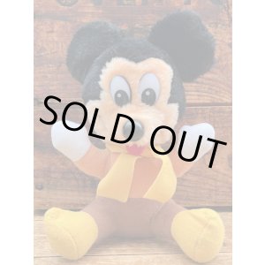 画像: MICKEY MOUSE "CHRISTMAS CAROL" 1980'S PLUSH DOLL