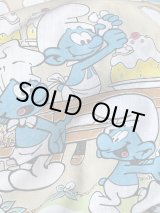 画像: SMURF "BROWN MUSHROOM" VINTAGE TWIN FLAT SHEETS