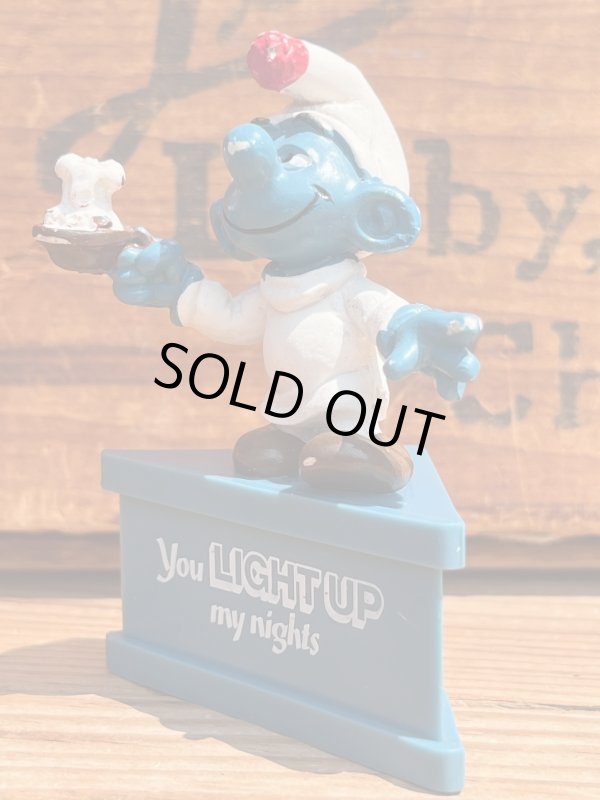 画像2: SMURF ”YOU LIGHT UP MY NIGHT" 1970'S PVC MESSAGE DOLL