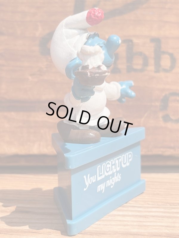 画像3: SMURF ”YOU LIGHT UP MY NIGHT" 1970'S PVC MESSAGE DOLL