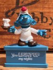 画像1: SMURF ”YOU LIGHT UP MY NIGHT" 1970'S PVC MESSAGE DOLL