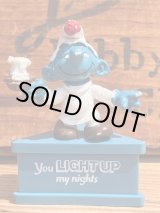 画像: SMURF ”YOU LIGHT UP MY NIGHT" 1970'S PVC MESSAGE DOLL