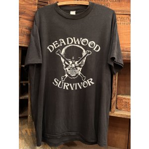 画像: DEADWOOD SURVIVOR "SKULL & CROSSBONES " VINTAGE MC T-SHIRTS