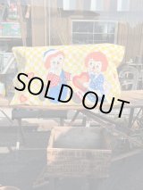 画像: RAGGEDY ANN & ANDY  ”MADE IN USA" VINTAGE PILLOW CASE