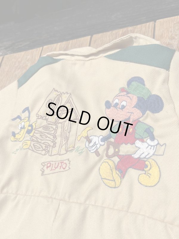 画像1: MICKEY MOUSE ＋PLUTO KIDS VINTAGE BODYSUIT
