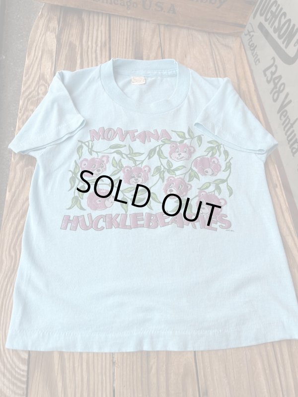 画像1: HUCKLE(ᵔᴥᵔ)BEARIES "MADE IN USA" KIDS VINTAGE T-SHIRTS 