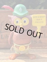画像: WOODSY OWL 1970’S DAKIN POSABLE FIGURE