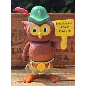 画像: WOODSY OWL 1970’S DAKIN POSABLE FIGURE