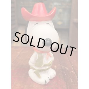 画像: SNOOPY "COWBOY" 1980'S DANARA FIGURE