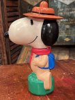 画像2: PEANUTS "CAMP SNOOPY" 1990'S BUBBLE BATH SOAKY FIGURE