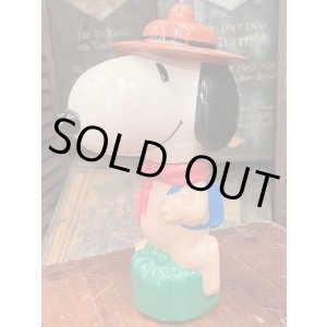 画像: PEANUTS "CAMP SNOOPY" 1990'S BUBBLE BATH SOAKY FIGURE