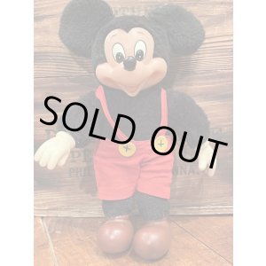 画像: MICKEY MOUSE 1980’S RUBBER FACE DOLL