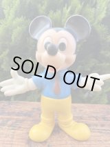 画像: MICKEY MOUSE "MADE IN FRANCE" 1968'S SQUEEZE FIGURE