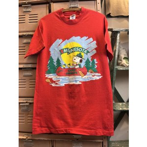 画像: PEANUTS "KNOTT'S BERRY FARM🛶CAMP SNOOPY" 1990'S T-SHIRTS