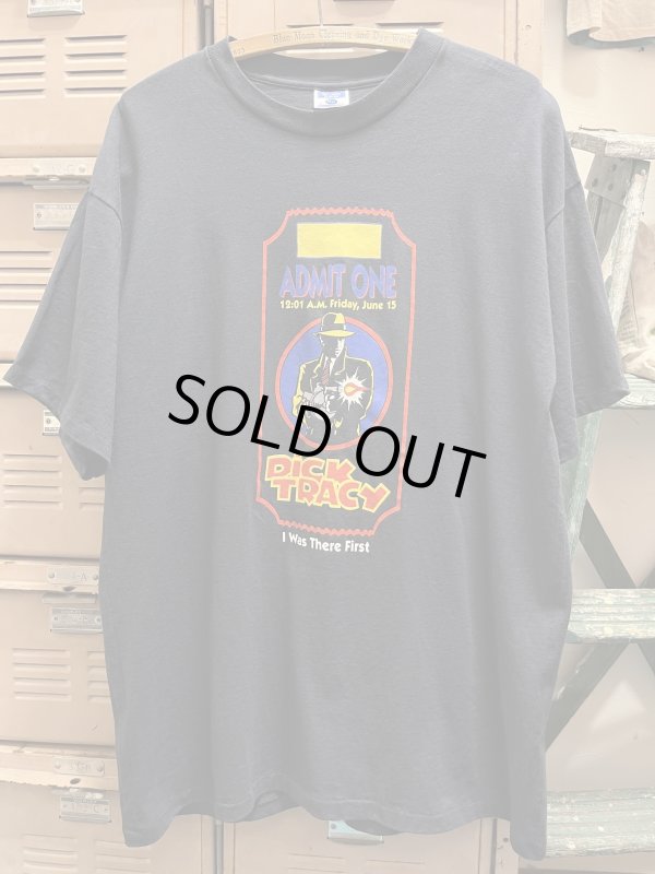 画像1: DICK TRACY "1990.JUNE.15" MOVIE PROMO 90’S T-SHIRTS 