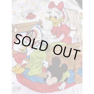 画像: DISNEY "HOUSEKEEPING" VINTAGE TWIN FLAT SHEETS
