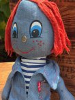 画像5: LEVI'S "BIG E" 1970'S RED HAIR”16" DENIM RAG DOLL