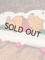 画像: WINNIE THE POOH 1970'S WALL HANGER RACK #1
