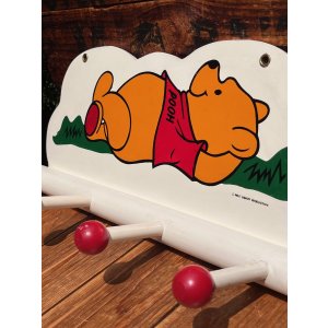 画像: WINNIE THE POOH 1970'S WALL HANGER RACK #2