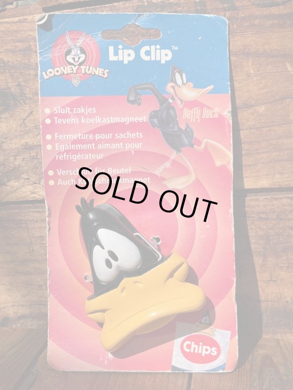 画像1: LOONEY TUNES "DAFFY DUCK" 1990'S D.STOCK LIP CLIP #1