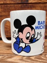 画像: BABY MICKEY & MINNIE "MADE IN ENGLAND" 1980'S MUG