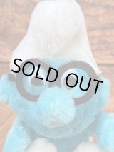 画像: SMURF "BRAINY" 1980'S  PLUSH DOLL