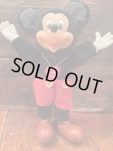 画像: MICKEY MOUSE 1980'S "APPLAUSE" RUBBER FACE DOLL