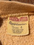 画像3: "CHEV CRAFT "SPORTSWEAR" KIDS 1960'S SWEAT SHIRTS  