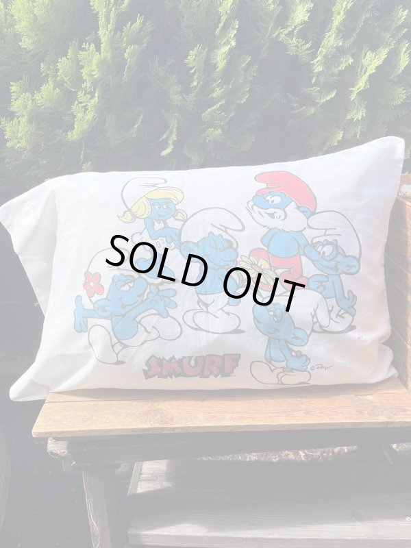 画像1: SMURF ”MADE IN USA" VINTAGE PILLOW CASE