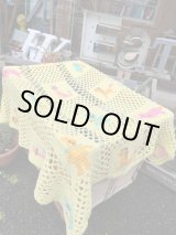 画像: ANIMALS🦒VINTAGE  BABY KINIT BLANKET