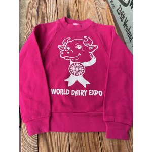 画像: WORLD DAIRY EXPO "MADE IN USA" KIDS VINTAGE SWEAT SHIRTS