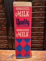 画像: QUALITY DAIRY FARMS 1970'S MILK PAPER PACK #2