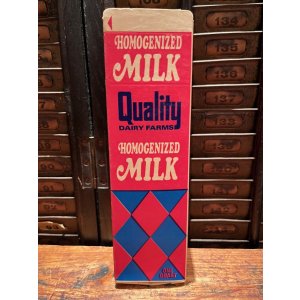 画像: QUALITY DAIRY FARMS 1970'S MILK PAPER PACK #2