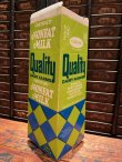画像2: QUALITY DAIRY FARMS 1970'S NONFAT MILK PAPER PACK 