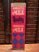 画像: QUALITY DAIRY FARMS 1970'S MILK PAPER PACK #1