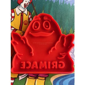 画像: McDONALD'S "GRIMACE" RED 1980'S COOKIE CUTTER  