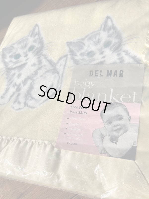 画像1: DEL MAR 1950'S D.STOCK BLANKET