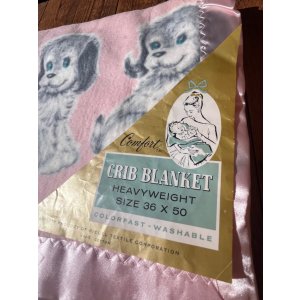 画像: COMFORT CRIB 1950'S D.STOCK BLANKET 