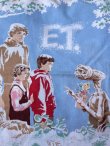 画像1: E.T. "MADE IN USA" VINTAGE TWIN SIZE FLAT SHEETS