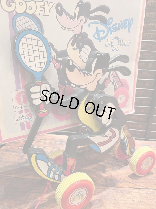 画像29: GOOFY🇮🇹SPORTS🇫🇷GOOFY" 1980'S PULL TOY WITH BOX