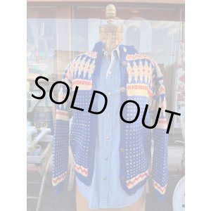 画像: NORDIC VINTAGE KINIT CARDIGAN
