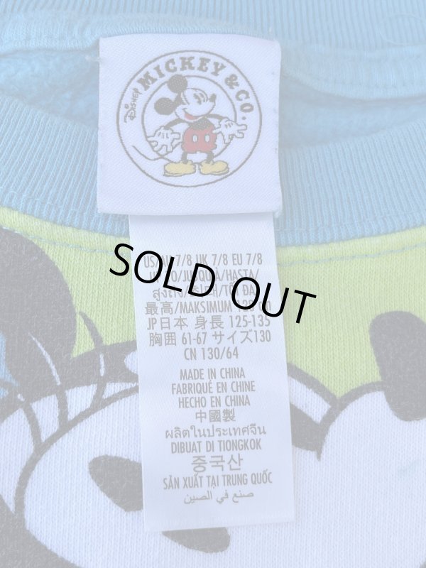 画像4: MINNIE MOUSE "MULTI COLOR🎪" KIDS USED SWEAT SHIRTS 