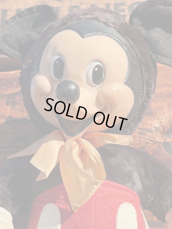 画像1: MICKEY MOUSE ”GUND” 1950'S RUBBER FACE DOLL