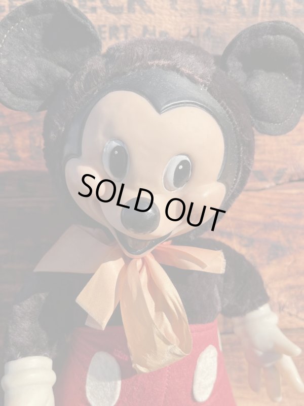 画像9: MICKEY MOUSE ”GUND” 1950'S RUBBER FACE DOLL
