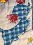 画像8: DREAM ANIMALS (ᵔᴥᵔ) VINTAGE  BABY QUILT BLANKET