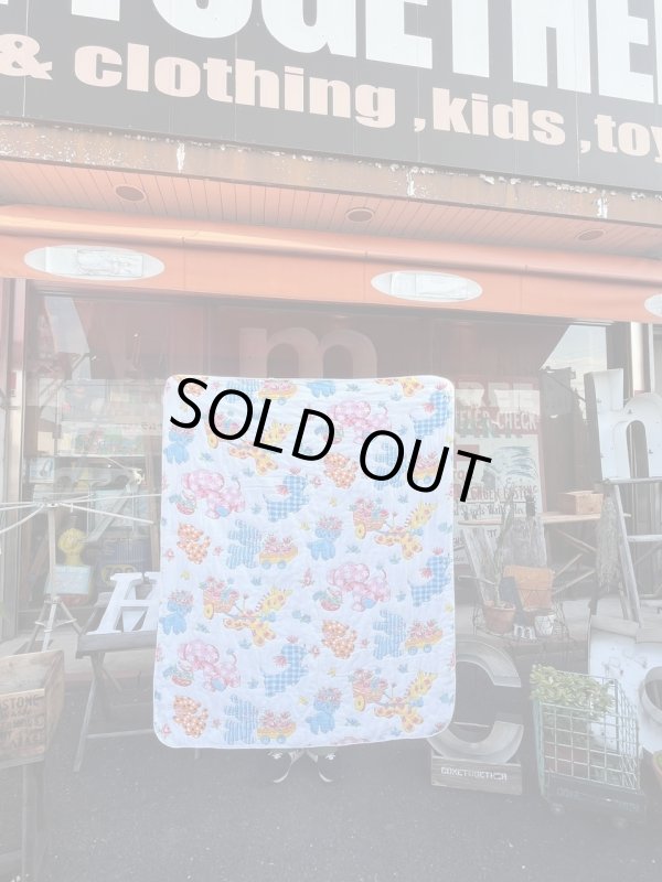 画像4: DREAM ANIMALS (ᵔᴥᵔ) VINTAGE  BABY QUILT BLANKET