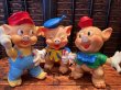 画像2: THREE LITTLE PIGS "MADE IN ITALY" 1960'S LEDRAPLASTIC  FIGURE SET