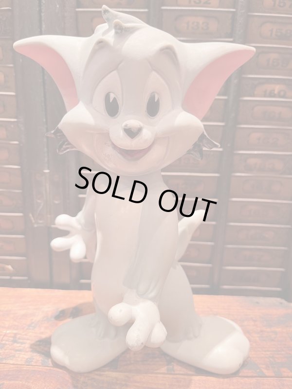 画像1: TOM & JERRY "TOM  "MADE IN ITALY" 1960'S LEDRAPLASTIC FIGURE #1