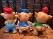 画像5: THREE LITTLE PIGS "MADE IN ITALY" 1960'S LEDRAPLASTIC  FIGURE SET